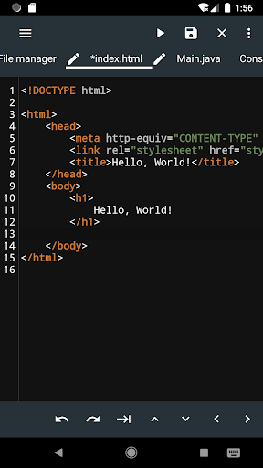 Code Studio - عکس برنامه موبایلی اندروید