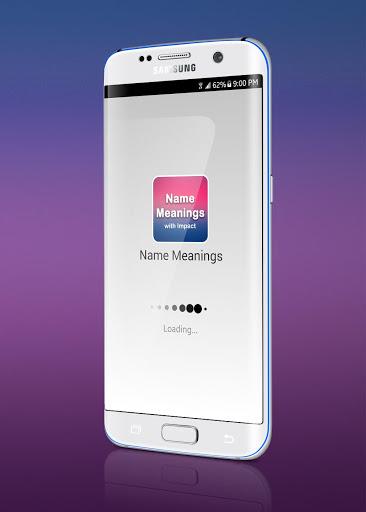 Name Meanings with Impact - Image screenshot of android app