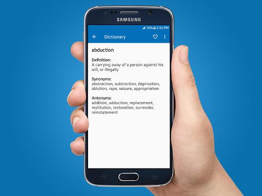 Synonyms Antonyms Dictionary - عکس برنامه موبایلی اندروید