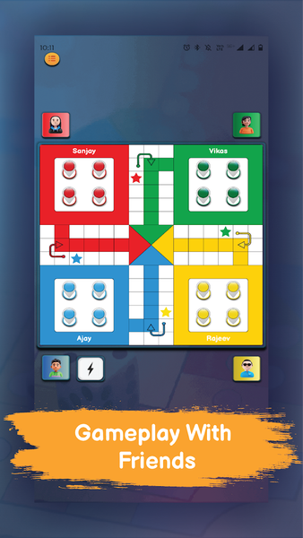 Ludo Offline - Gameplay image of android game
