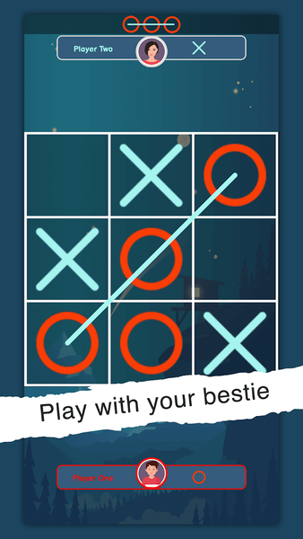 Tic Tac Toe Online - XO Game - Gameplay image of android game