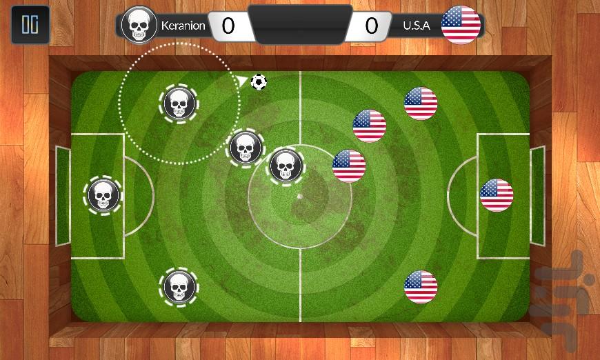 فوتبال بلوتوث - عکس بازی موبایلی اندروید