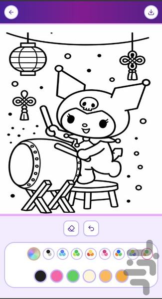 رنگ آمیزی کرومی - Gameplay image of android game