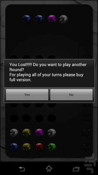 فکر بکر (دمو) - Gameplay image of android game