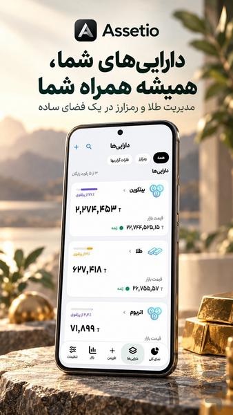 استیو : مدیریت دارایی و نقدینگی - عکس برنامه موبایلی اندروید