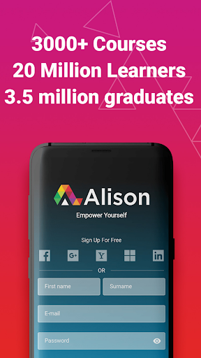 Alison: Online Education App - عکس برنامه موبایلی اندروید