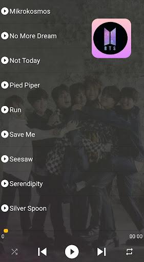 BTS Songs Offline - عکس برنامه موبایلی اندروید