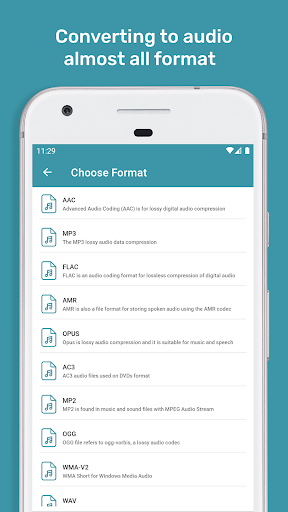 All Audio Converter - MP۳,MP۴ - عکس برنامه موبایلی اندروید