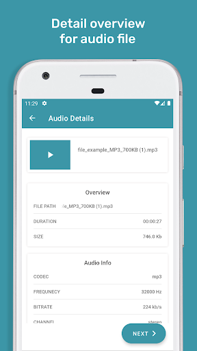 All Audio Converter - MP3, M4A - Image screenshot of android app