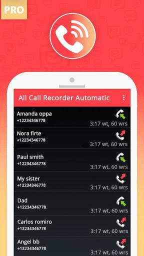 All Call Recorder Automatic - Image screenshot of android app