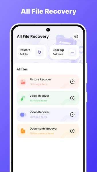 All File Recovery - Image screenshot of android app