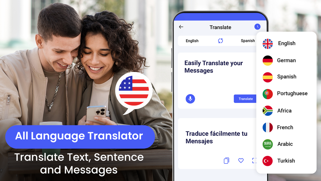 Speak and Translate Language - عکس برنامه موبایلی اندروید
