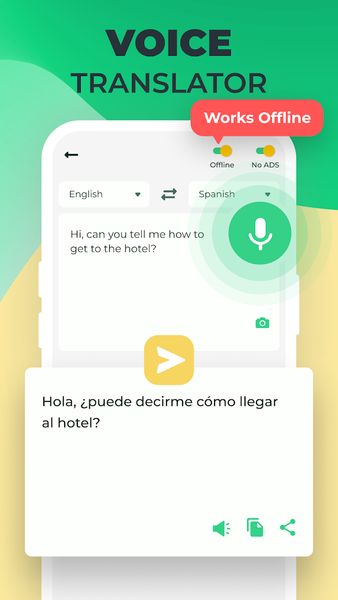 Voice Translator: Translate - عکس برنامه موبایلی اندروید