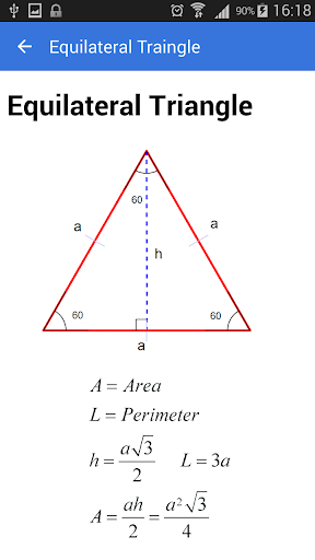 All Math Formulas - عکس برنامه موبایلی اندروید