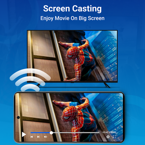 Cast to TV - Screen Mirroring - Image screenshot of android app