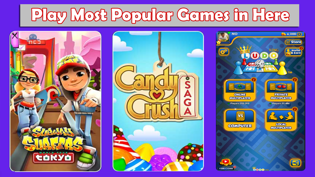 All Games, All in one Game - عکس برنامه موبایلی اندروید