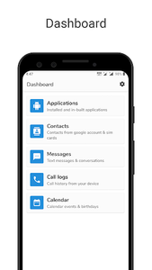 All Backup & Restore - عکس برنامه موبایلی اندروید