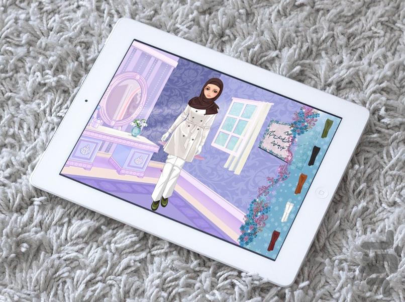 دختران بهشتی(آموزش حجاب) - Gameplay image of android game