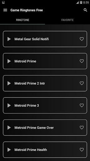 Game Ringtones - عکس برنامه موبایلی اندروید