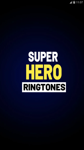 superhero ringtone - عکس برنامه موبایلی اندروید