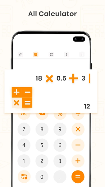 All in One Calculator - Image screenshot of android app
