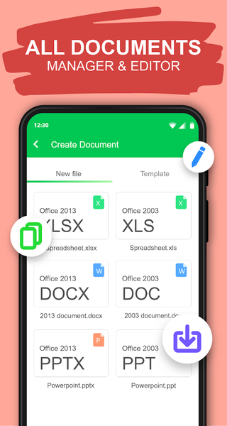 Document Reader & Viewer ۲۰۲۲ - عکس برنامه موبایلی اندروید