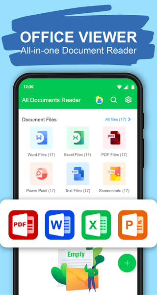 Document Reader & Viewer 2022 - عکس برنامه موبایلی اندروید