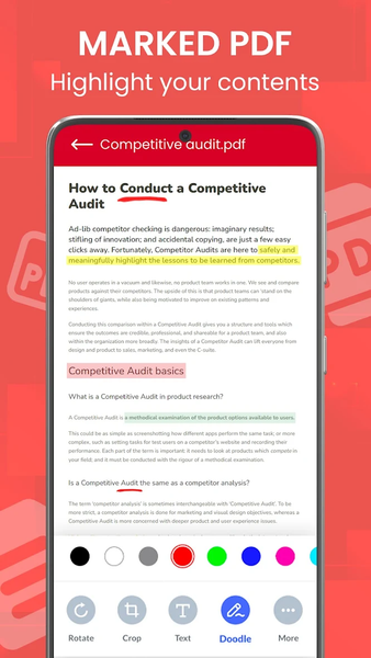 PDF Viewer - Read All Document - Image screenshot of android app