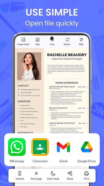 PDF Viewer - Read All Document - Image screenshot of android app