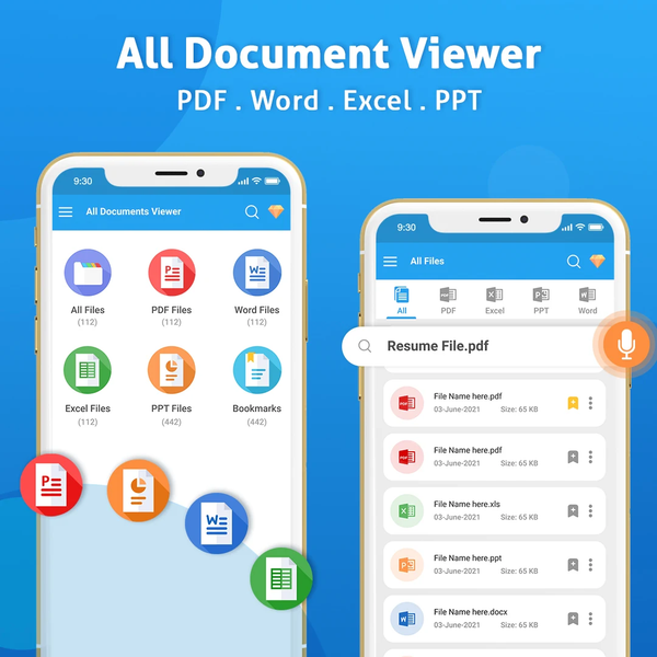 All Document Viewer:Pdf Reader - عکس برنامه موبایلی اندروید