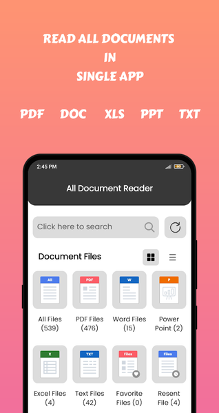 Documents Reader - The Office - Image screenshot of android app