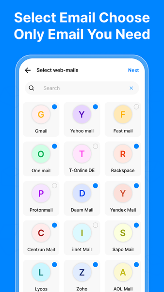 Email - All Email Login - عکس برنامه موبایلی اندروید