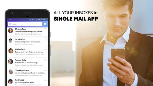 Email All-in-one: Free Online Mail, Secure Mailbox - Image screenshot of android app