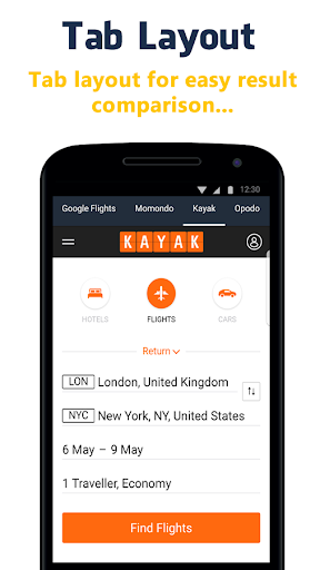 All Flight Tickets Booking app - عکس برنامه موبایلی اندروید