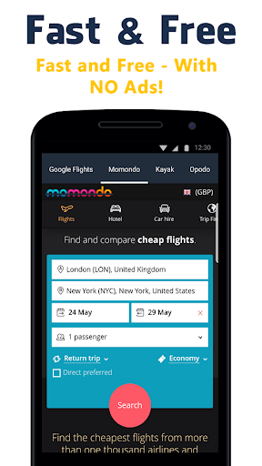 All Flight Tickets Booking app - عکس برنامه موبایلی اندروید