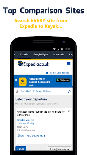 All Flight Tickets Booking app - عکس برنامه موبایلی اندروید