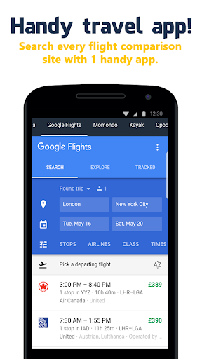 All Flight Tickets Booking app - عکس برنامه موبایلی اندروید