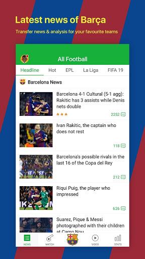 All Football - Barcelona News & Live Scores - عکس برنامه موبایلی اندروید