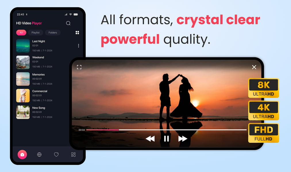 Video Player Pro - All Format - عکس برنامه موبایلی اندروید