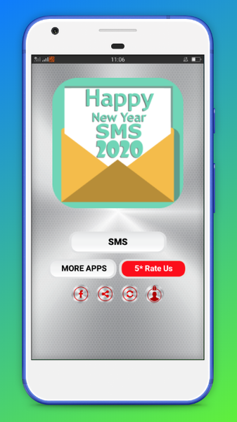 Happy Year SMS - Image screenshot of android app