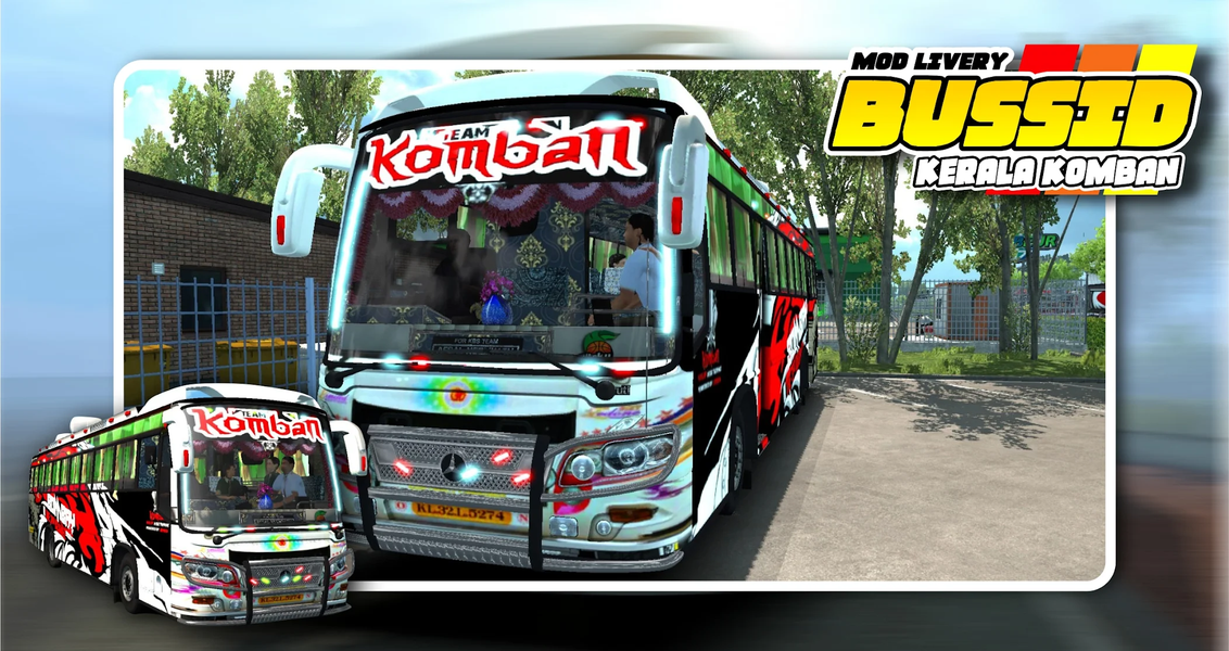 Bus Livery India Kerala Komban - عکس برنامه موبایلی اندروید