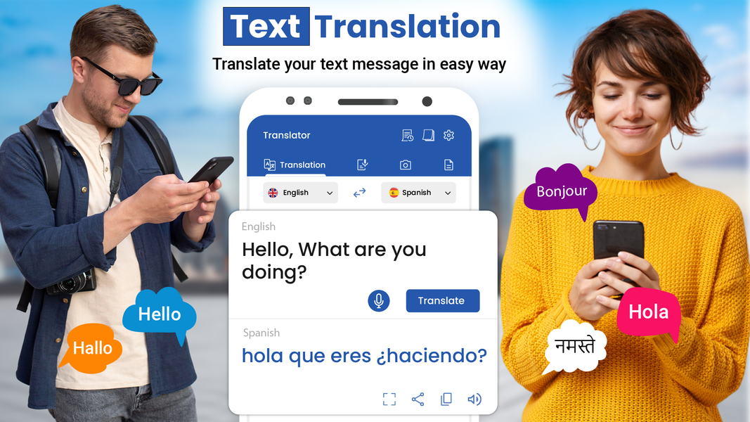 All Language Translation App - عکس برنامه موبایلی اندروید