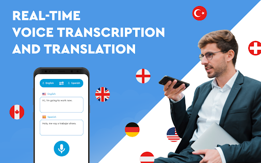 Translate: Text, Photo, Voice, Language Translator - Image screenshot of android app