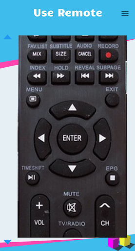Remote Control  For Asano TV - Image screenshot of android app