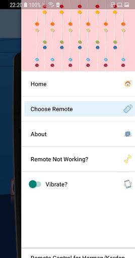 Remote for Harman Kardon AVR - Image screenshot of android app