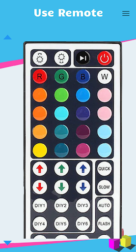 Remote for LED Lights - عکس برنامه موبایلی اندروید