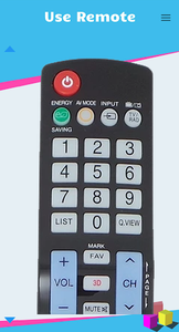 Remote Control for LG Smart TV - Image screenshot of android app