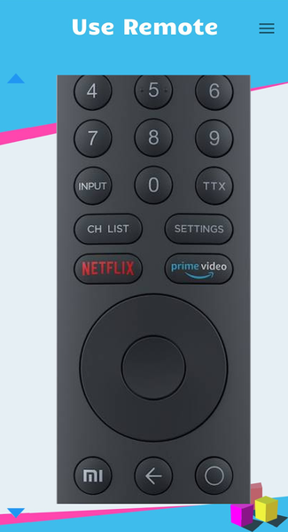 Remote Control for Mi Box - Image screenshot of android app