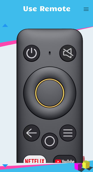 Remote control for Realme TV - Image screenshot of android app