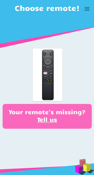 Remote control for Realme TV - Image screenshot of android app